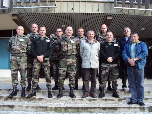 La 17 à draguignan (janv 2010)  : ils sont en force !
